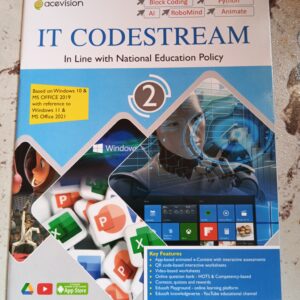 IT CODESTREAM 2 Coding and AI Book for Class 2.