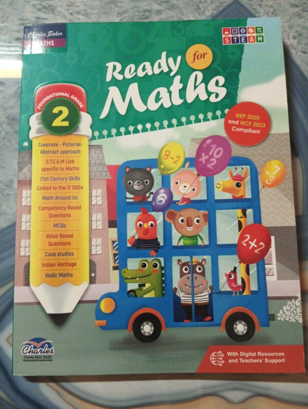 Ready For Maths Class 2 Book | CBSE | Charles Baker