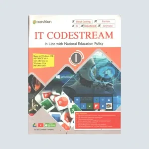 Acevision IT Codestream for Class 1 coding AI NEP-aligned beginner’s book