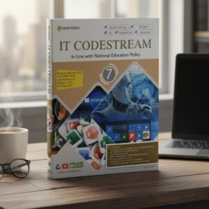 Acevision IT Codestream for Class 7 – Coding, AI, and Interactive Learning Book