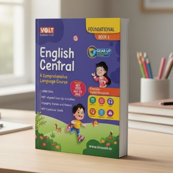 English Central Book 1 – Foundational English Learning Aligned with NEP 2020